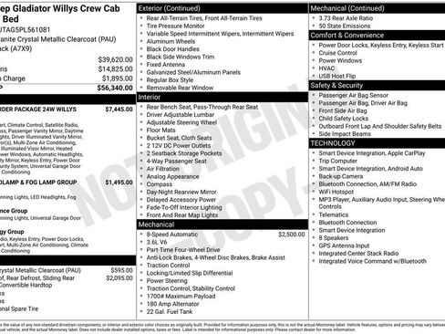 Used 2023 Jeep Gladiator Sport AWD/4WD image 3