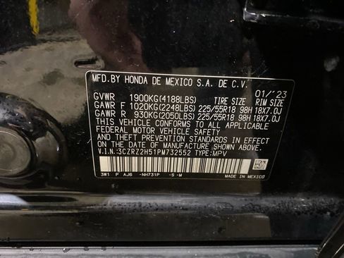 Certified 2023 Honda HR-V Sport image 18