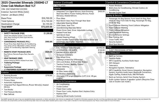 Certified 2025 Chevrolet Silverado 2500 LT w/ Safety Package AWD/4WD image 40