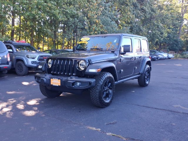 Certified 2021 Jeep Wrangler Unlimited Sport AWD/4WD image 3