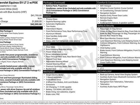 New 2026 Chevrolet Equinox EV LT FWD image 2