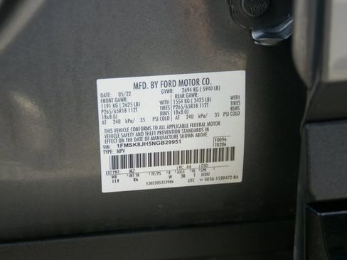 Used 2022 Ford Explorer Timberline image 44