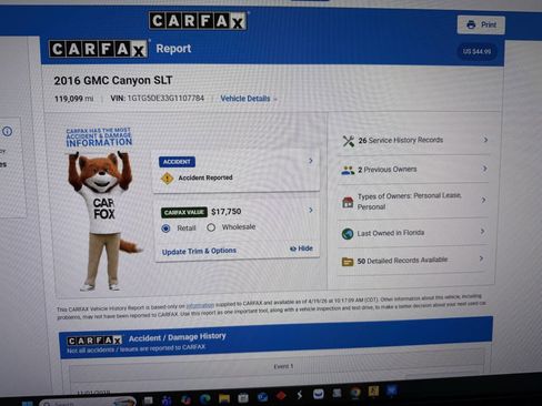 Used 2016 GMC Canyon SLT w/ Driver Alert Package image 19