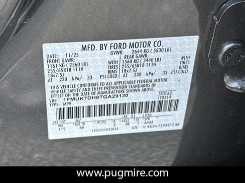 New 2026 Ford Explorer Active RWD image 32