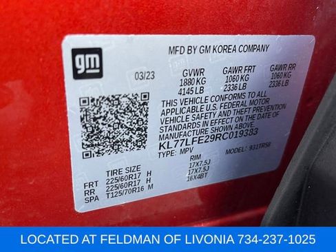 Used 2024 Chevrolet Trax LS w/ LS Convenience Package image 10