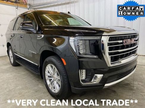 Used 2021 GMC Yukon SLT w/ SLT Luxury Plus Package AWD/4WD image 1