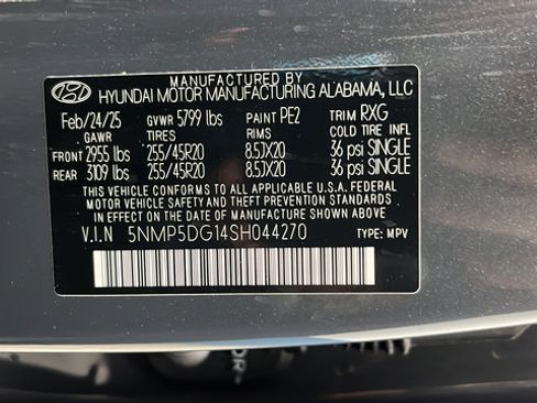 Used 2025 Hyundai Santa Fe Calligraphy AWD/4WD image 28