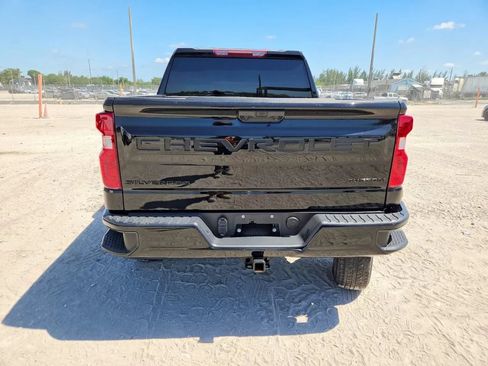 Used 2024 Chevrolet Silverado 1500 Custom w/ LPO, Dark Essentials Package RWD image 6