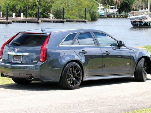 Used 2012 Cadillac CTS V w/ Wood Trim Package RWD image 4