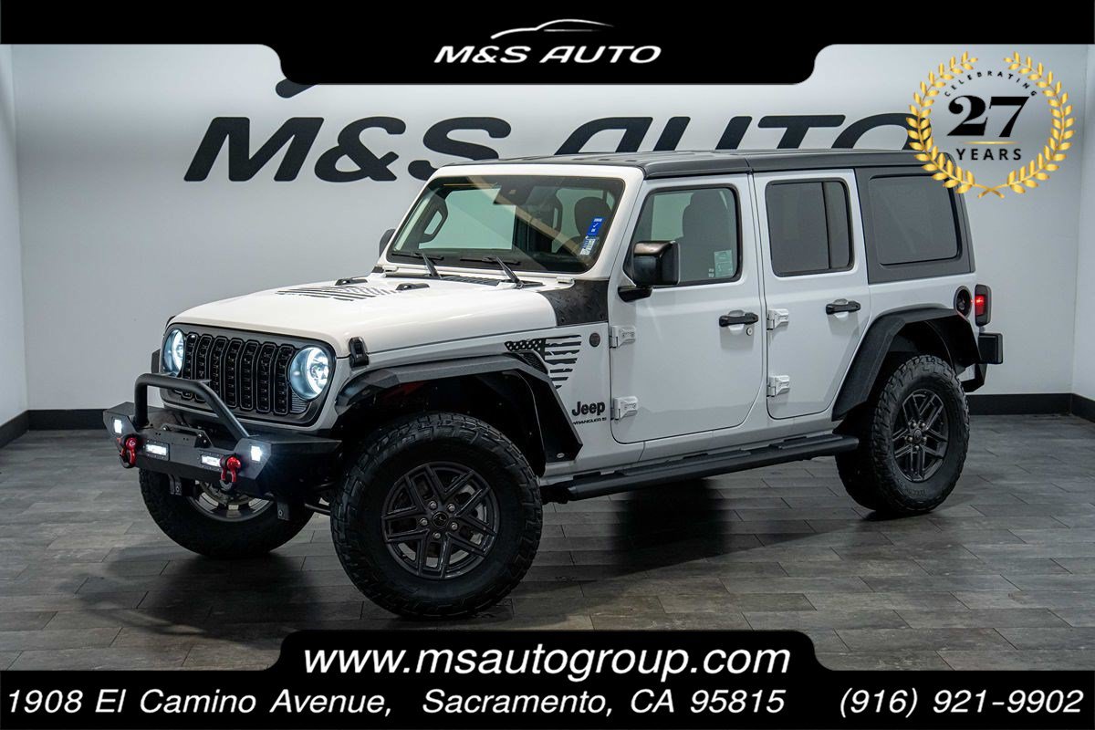 Used 2024 Jeep Wrangler Unlimited Sport AWD/4WD image 1