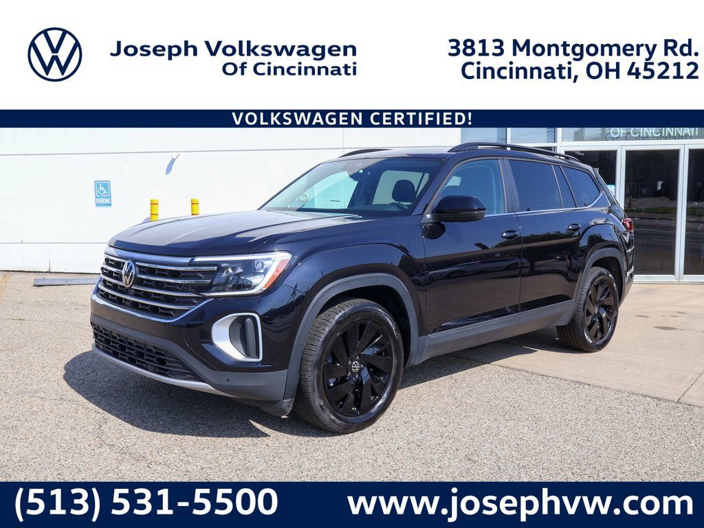 Certified 2026 Volkswagen Atlas SE w/ Panoramic Sunroof Package AWD/4WD image 1