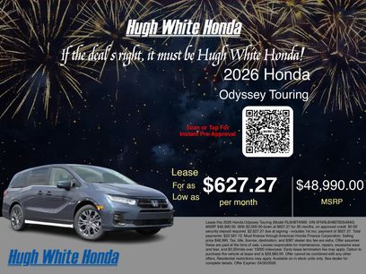 New 2026 Honda Odyssey Touring