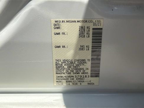 Used 2023 Nissan Altima 2.5 SR FWD image 31