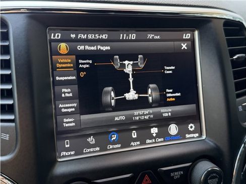 Used 2018 Jeep Grand Cherokee Trailhawk w/ Trailhawk Luxury Group image 53