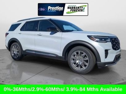 New 2026 Ford Explorer Platinum