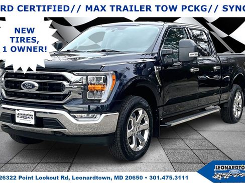 Certified 2022 Ford F150 XLT w/ Equipment Group 302A High image 1