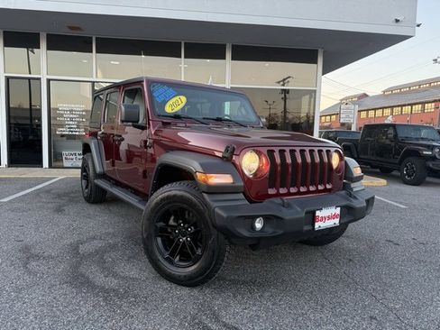 Used 2021 Jeep Wrangler Unlimited Sport image 2