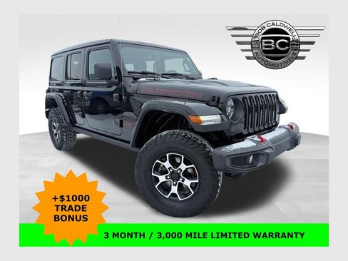 Used 2023 Jeep Wrangler Rubicon w/ LED Lighting Group image 1