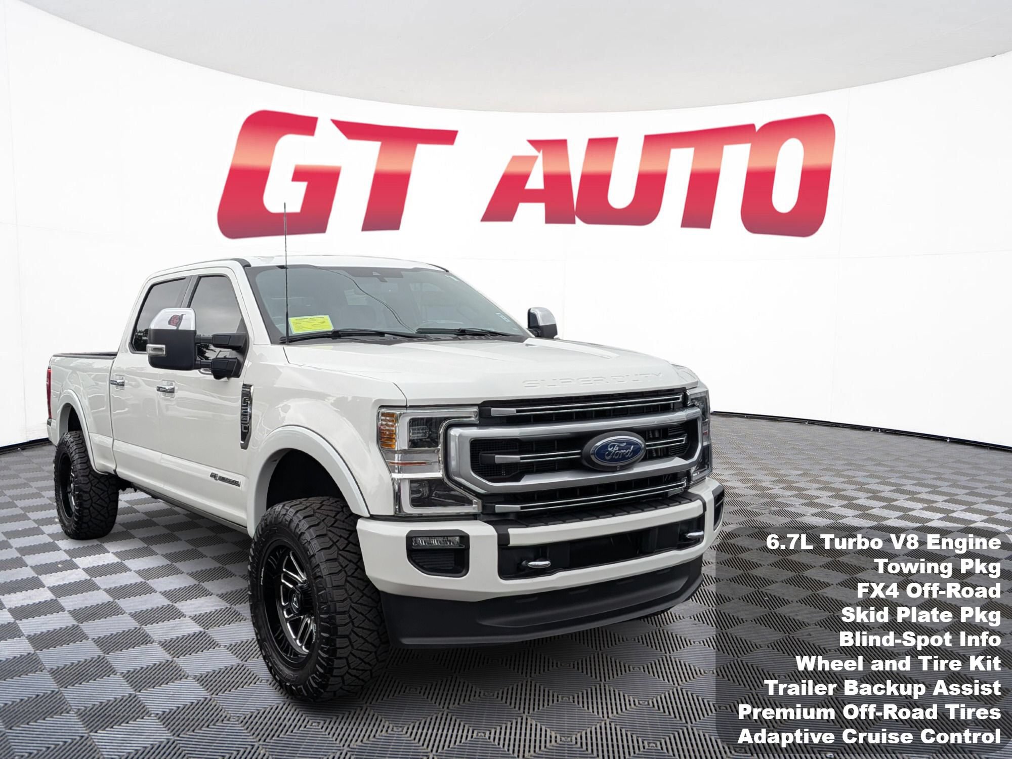 Used 2022 Ford F250 Platinum w/ FX4 Off-Road Package AWD/4WD image 1
