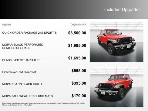 New 2025 Jeep Gladiator Sport image 4