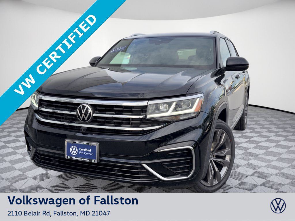 Certified 2023 Volkswagen Atlas Cross Sport SEL Premium R-Line AWD/4WD image 1