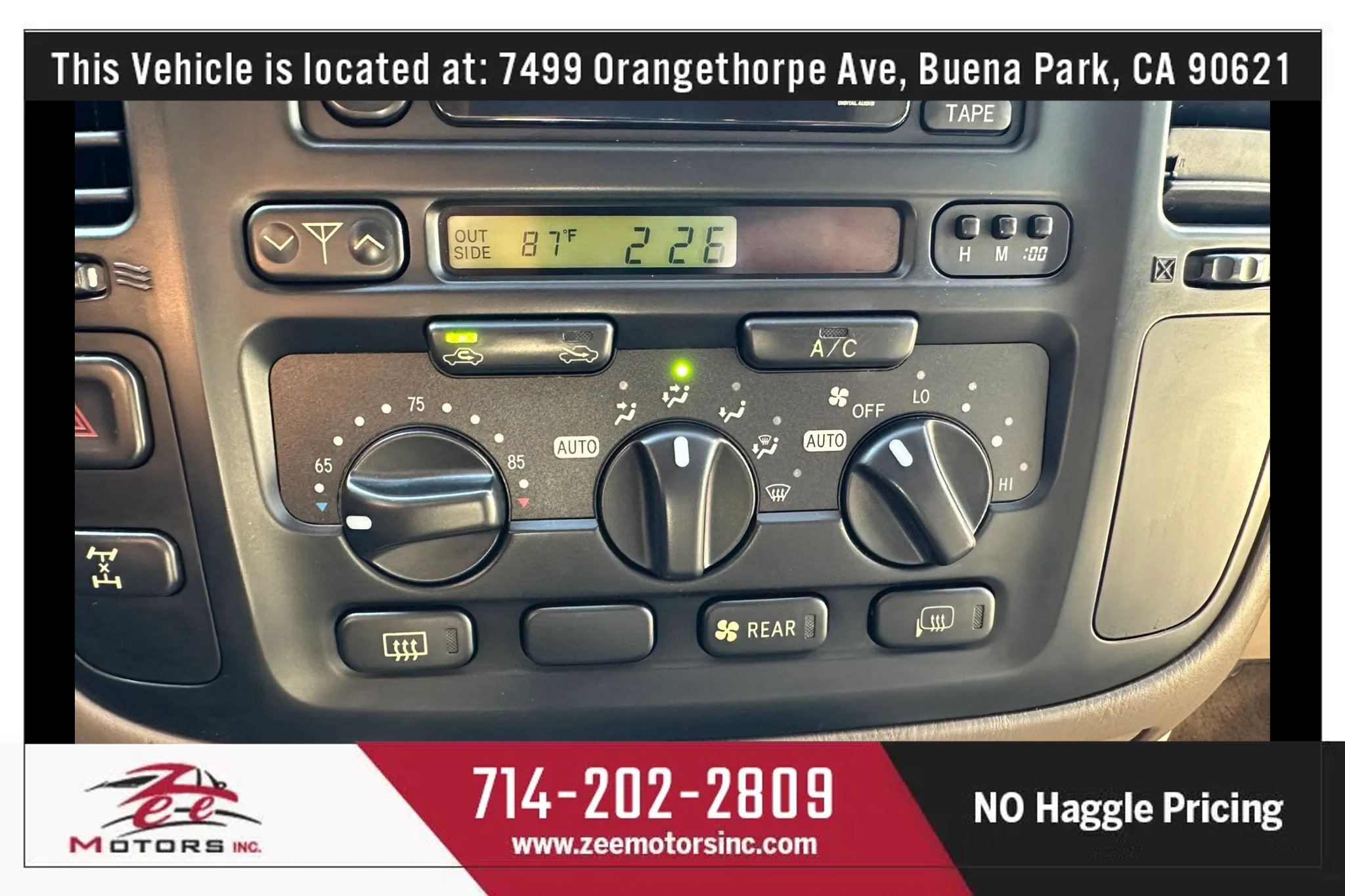 Used 2000 Toyota Land Cruiser AWD/4WD image 27