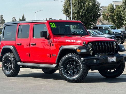 Used 2021 Jeep Wrangler Unlimited Sport AWD/4WD image 2