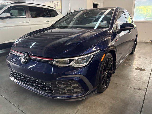 Used 2022 Volkswagen GTI SE w/ Black Wheel Package FWD image 2
