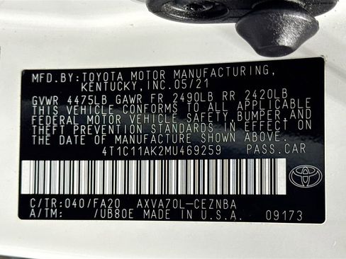 Used 2021 Toyota Camry LE FWD image 26