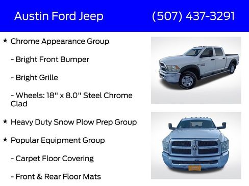 Certified 2016 RAM 2500 Tradesman w/ Chrome Appearance Group image 16