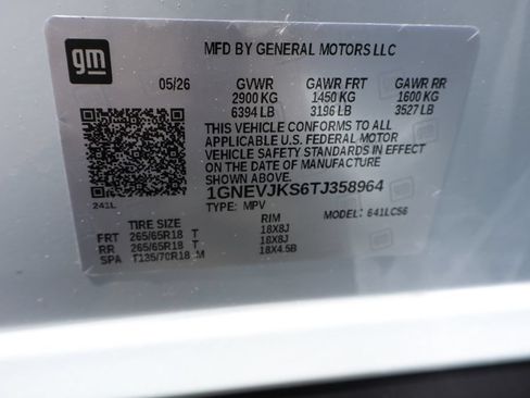 New 2026 Chevrolet Traverse Z71 w/ Enhanced Driving Package AWD/4WD image 44