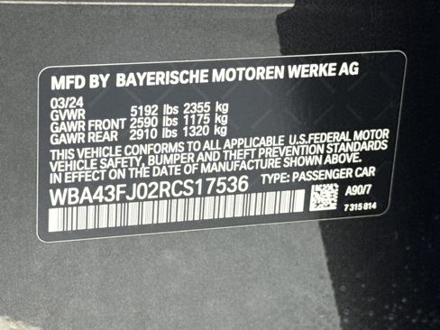 Used 2024 BMW 530i w/ M Sport Package image 35