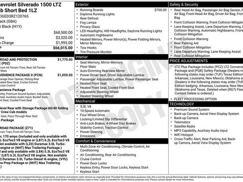 Used 2024 Chevrolet Silverado 1500 LTZ AWD/4WD image 40