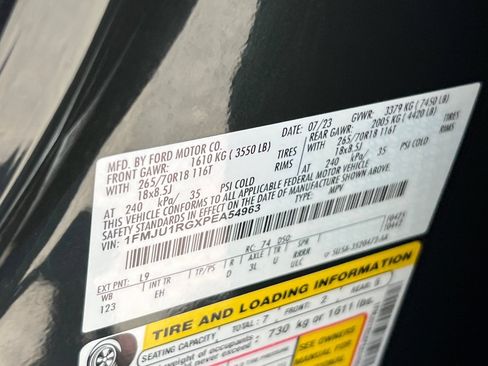 Certified 2023 Ford Expedition Timberline AWD/4WD image 31