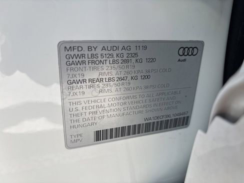 Used 2020 Audi Q3 2.0T Premium w/ Convenience Package image 10