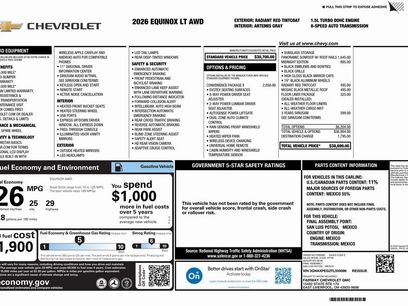 New 2026 Chevrolet Equinox LT w/ Convenience Package II