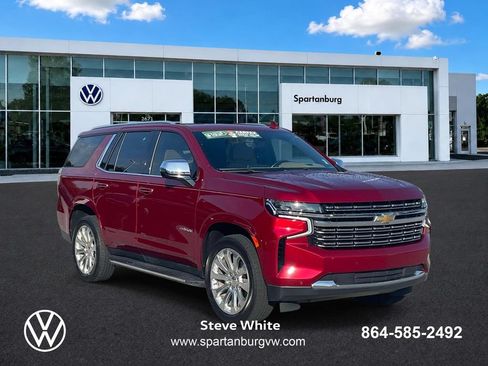 Used 2021 Chevrolet Tahoe Premier w/ Premium Package AWD/4WD image 1