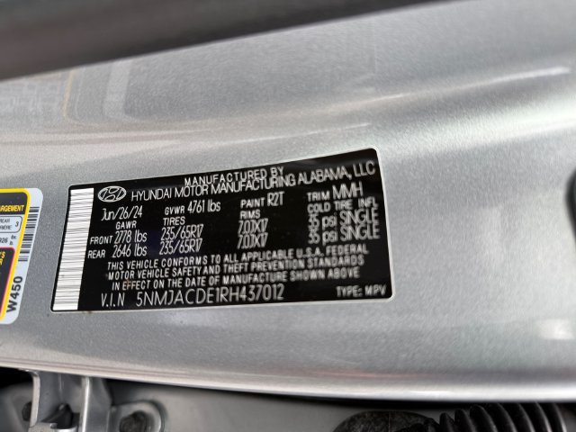 Used 2024 Hyundai Tucson SE AWD/4WD image 27