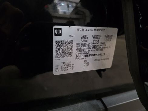 Used 2021 GMC Yukon SLT w/ SLT Premium Package image 37