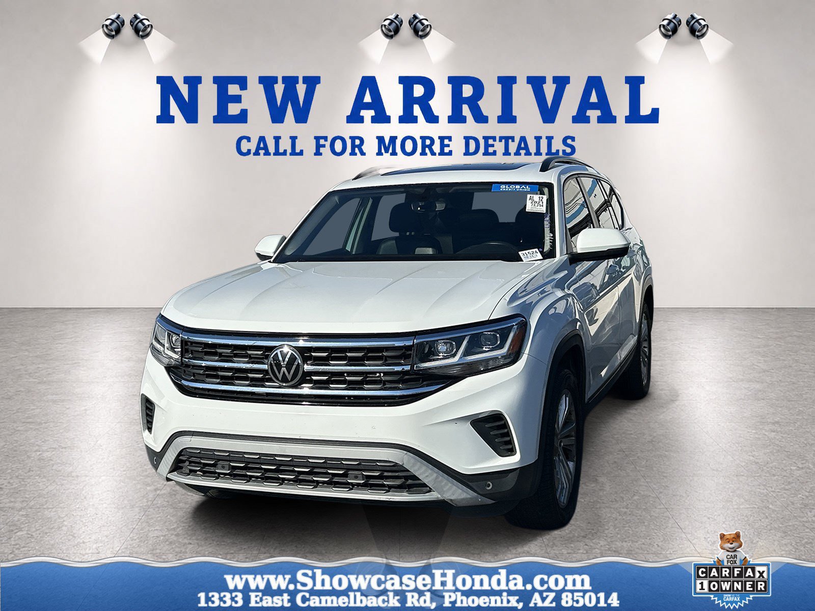 Used 2021 Volkswagen Atlas SE FWD image 1