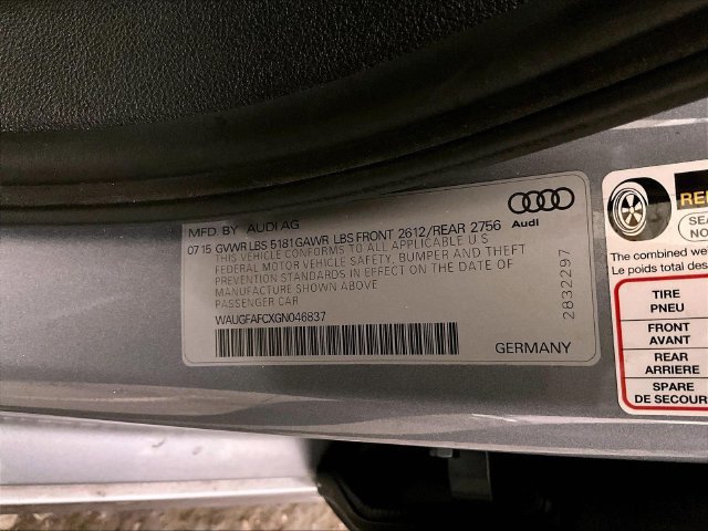 Used 2016 Audi A6 2.0T Premium Plus w/ Premium Plus Package AWD/4WD image 34