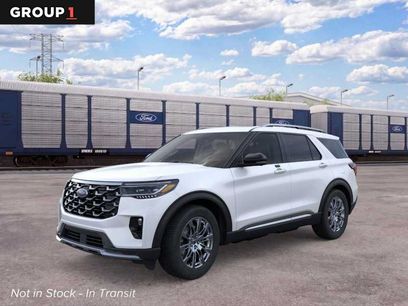 New 2026 Ford Explorer Platinum