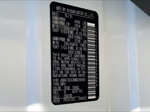 Used 2021 Nissan Rogue SL w/ Premium Package FWD image 33