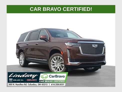 Certified 2023 Cadillac Escalade ESV Premium Luxury Platinum w/ LPO, Radiant Package AWD/4WD image 1