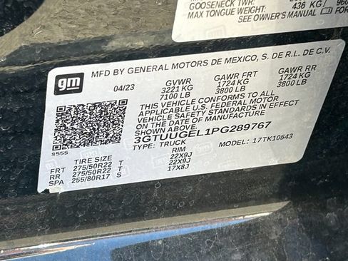 Used 2023 GMC Sierra 1500 Denali w/ Denali Reserve Package AWD/4WD image 39