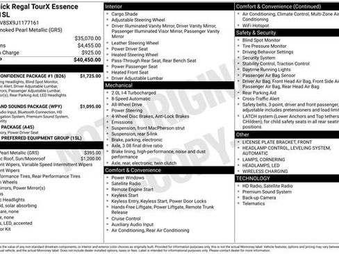 Used 2018 Buick Regal Essence w/ Driver Confidence Package #1 image 28