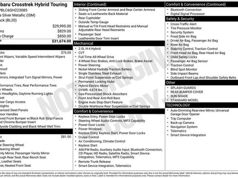 Used 2016 Subaru Crosstrek Touring image 3