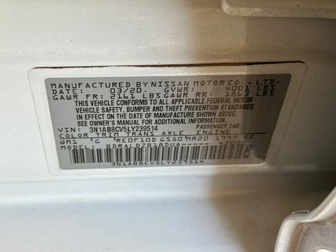 Used 2020 Nissan Sentra SV FWD image 32