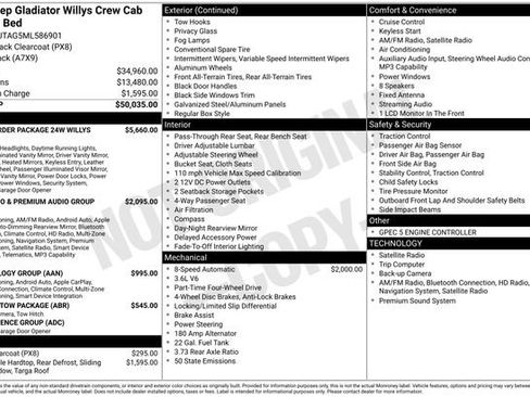 Used 2021 Jeep Gladiator Willys image 7