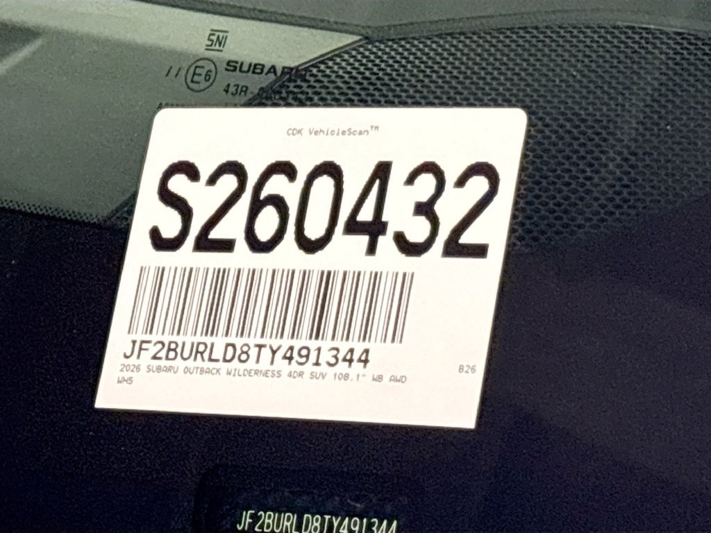 New 2026 Subaru Outback Wilderness AWD/4WD image 26